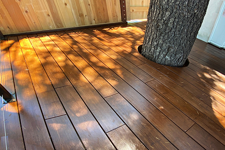dassoXTR Fused Bamboo in color Epic Cognac solution decking like this beautiful project in San Diego California